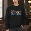 "Stan Floral Script" Heavy Blend Unisex Crewneck Sweatshirt