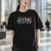 "Stan Floral Script" Heavyweight Unisex Crewneck T-shirt | Gildan 5000