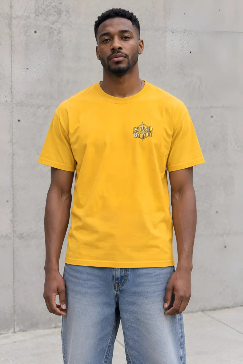 "Stand By You" Heavyweight Unisex Crewneck T-shirt