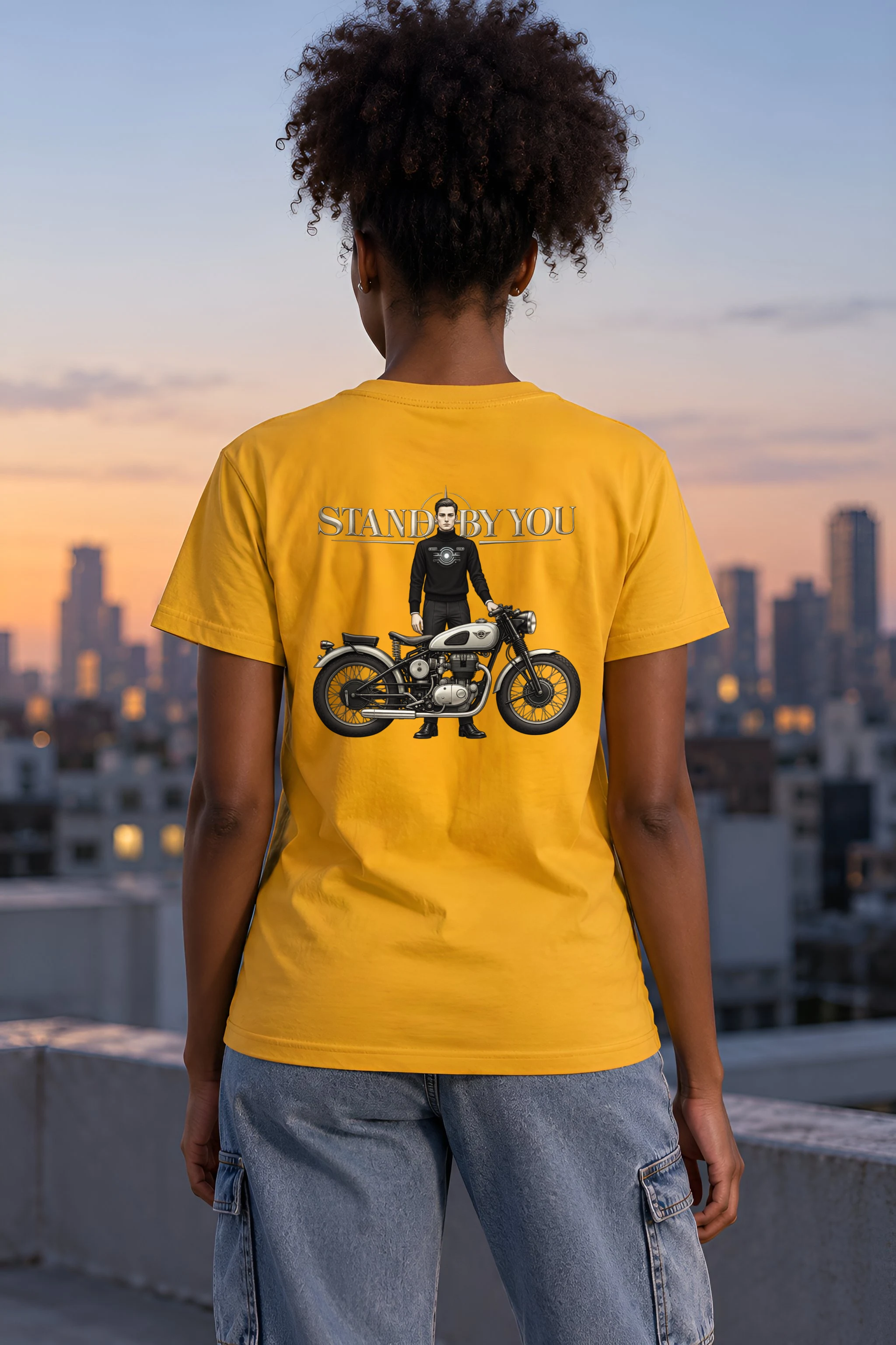 "Stand By You" Heavyweight Unisex Crewneck T-shirt