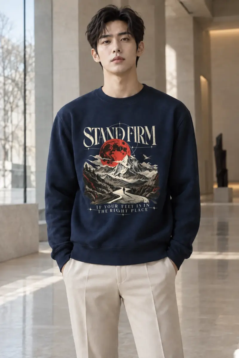 "Stand Firm" Heavy Blend Unisex Crewneck Sweatshirt | Gildan 18000