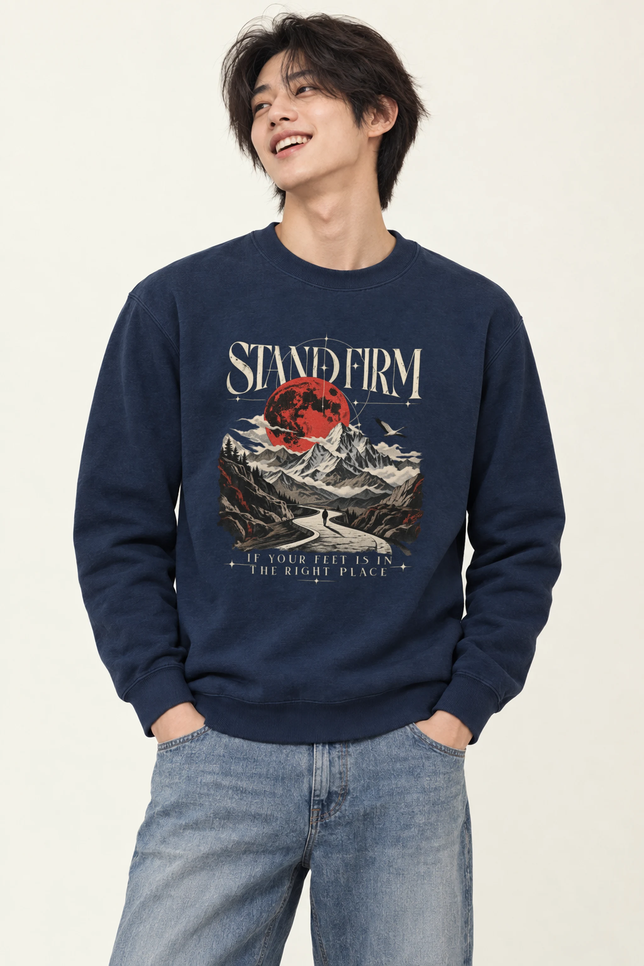 "Stand Firm" Heavy Blend Unisex Crewneck Sweatshirt