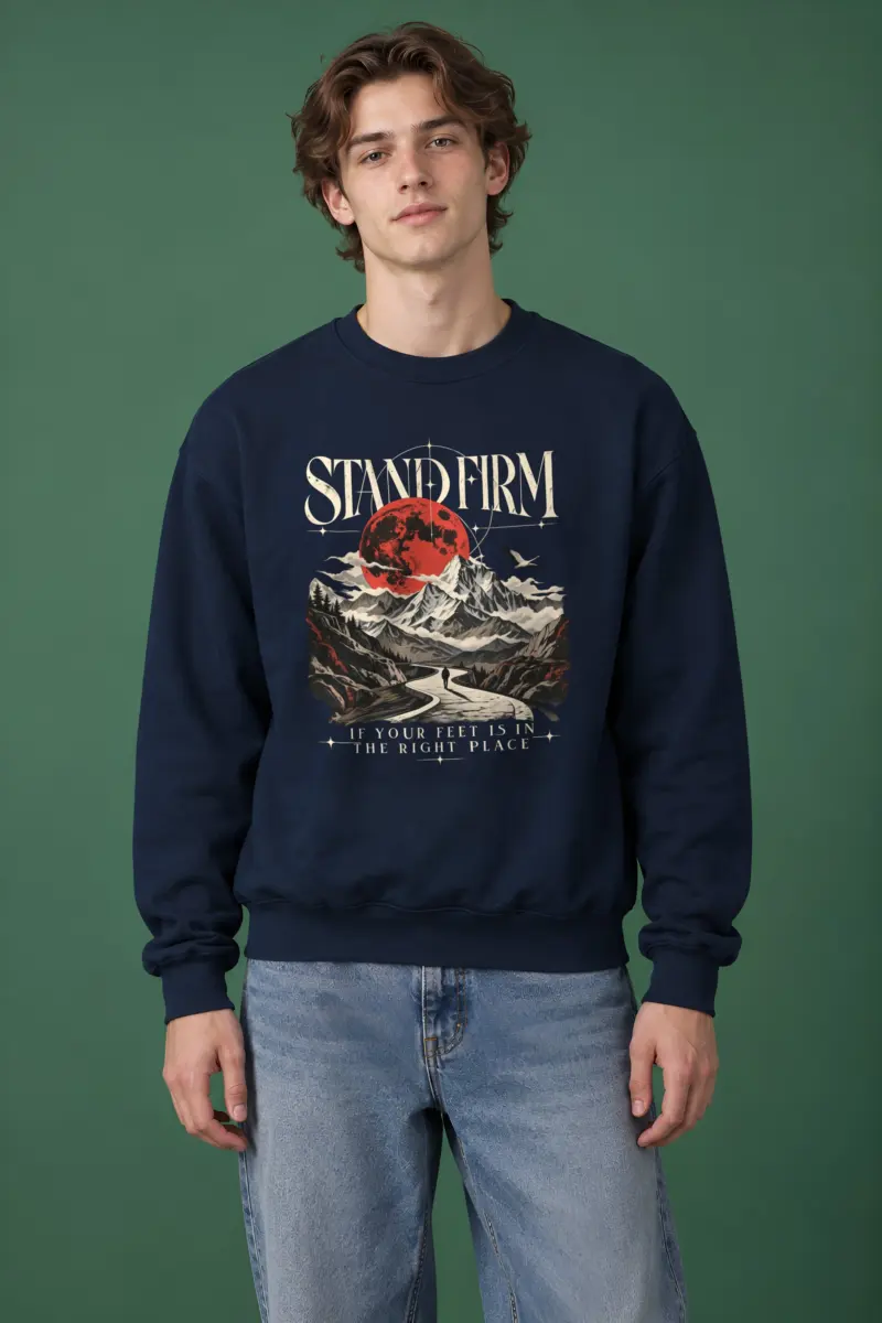 "Stand Firm" Heavy Blend Unisex Crewneck Sweatshirt