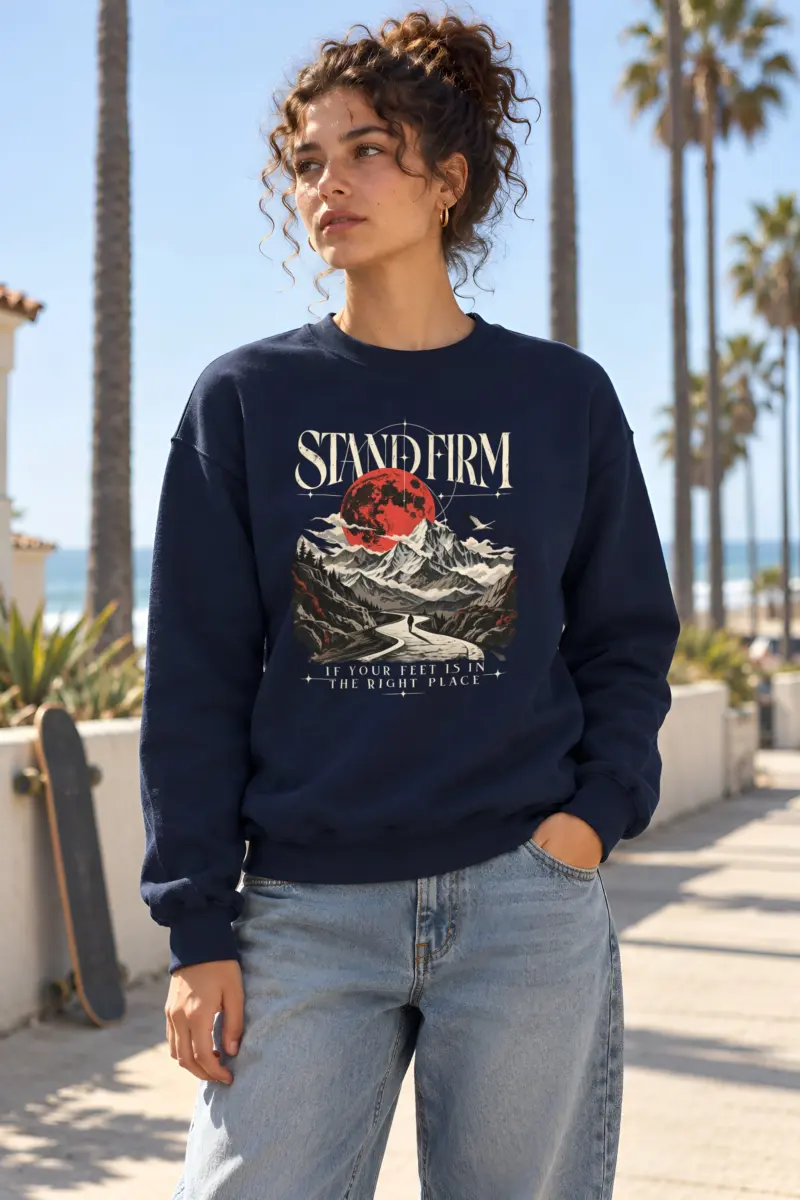 "Stand Firm" Heavy Blend Unisex Crewneck Sweatshirt