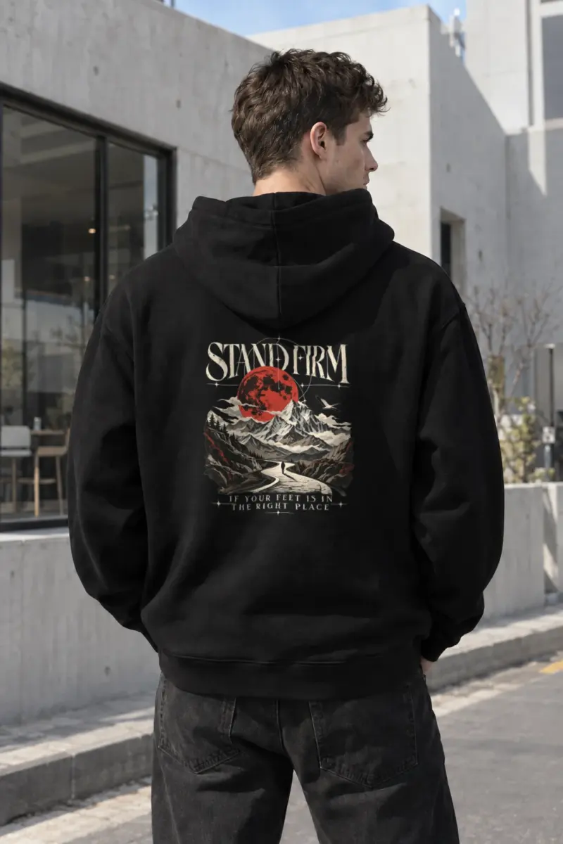 "Stand Firm" Heavy Blend Unisex Pullover Hoodie | Gildan 18500