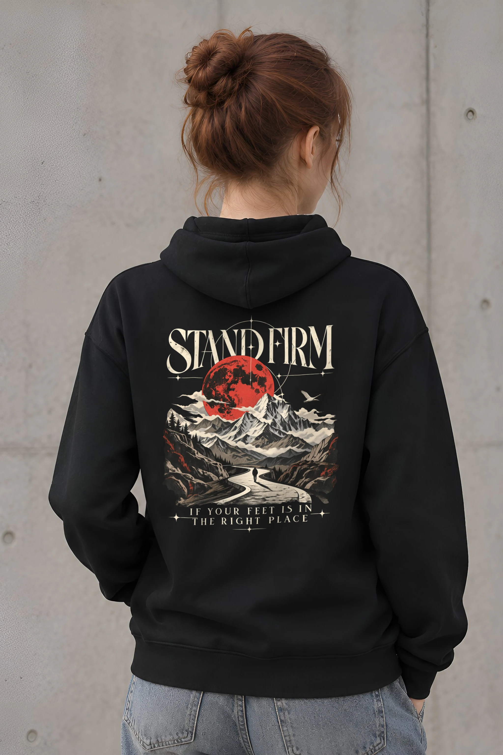 "Stand Firm" Heavy Blend Unisex Pullover Hoodie