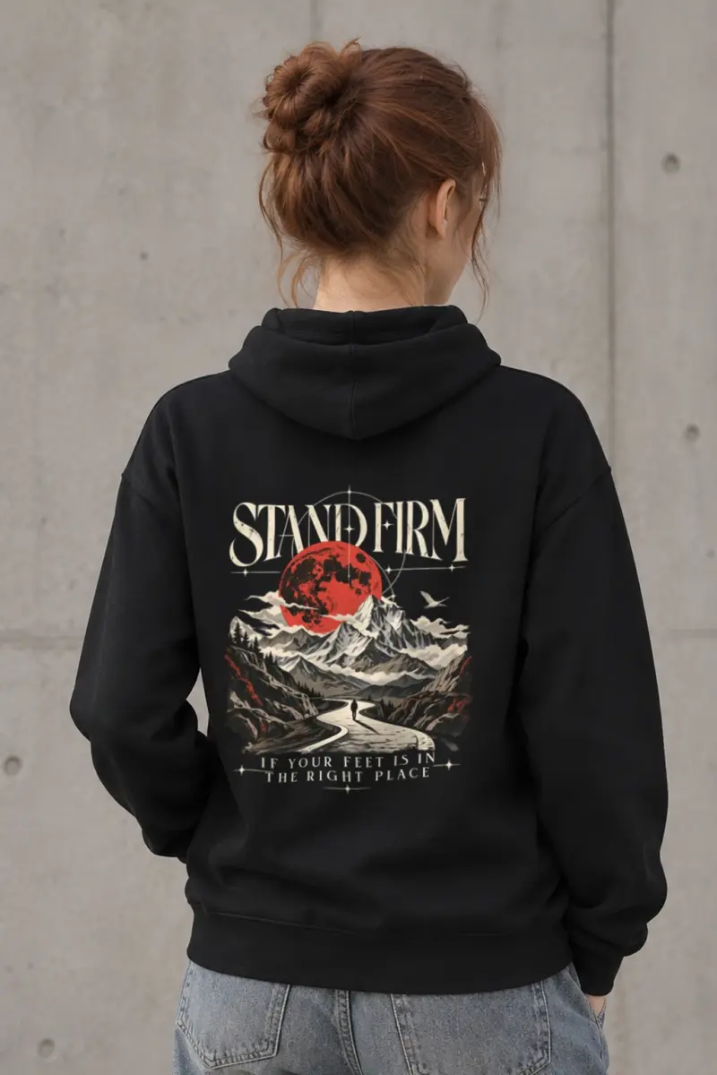 "Stand Firm" Heavy Blend Unisex Pullover Hoodie