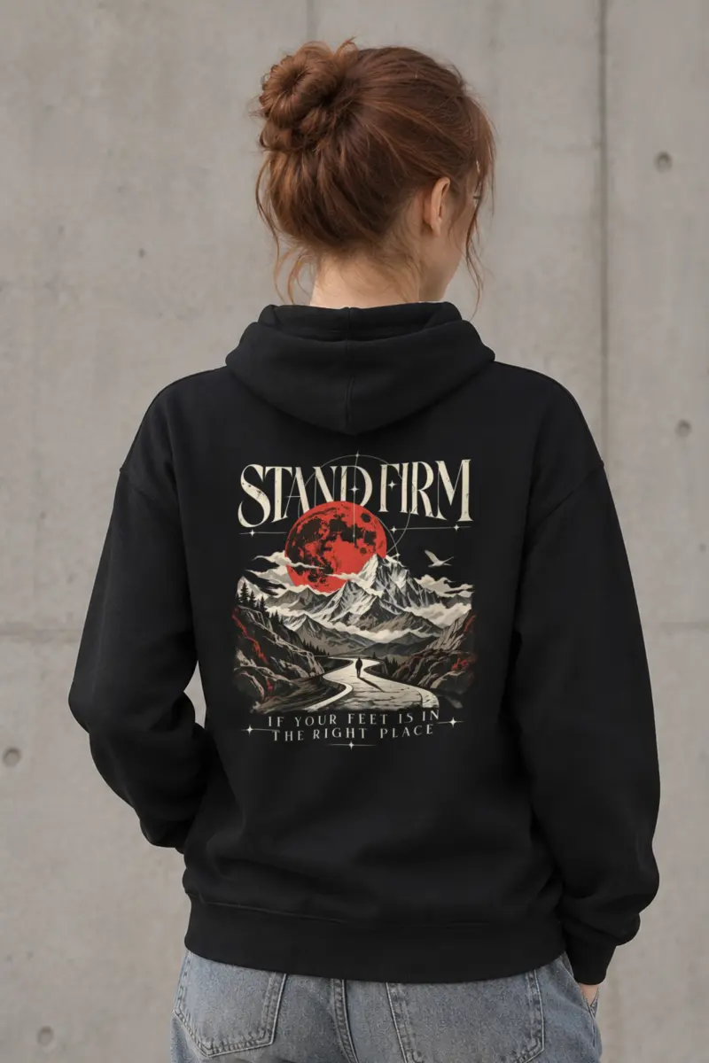 "Stand Firm" Heavy Blend Unisex Pullover Hoodie