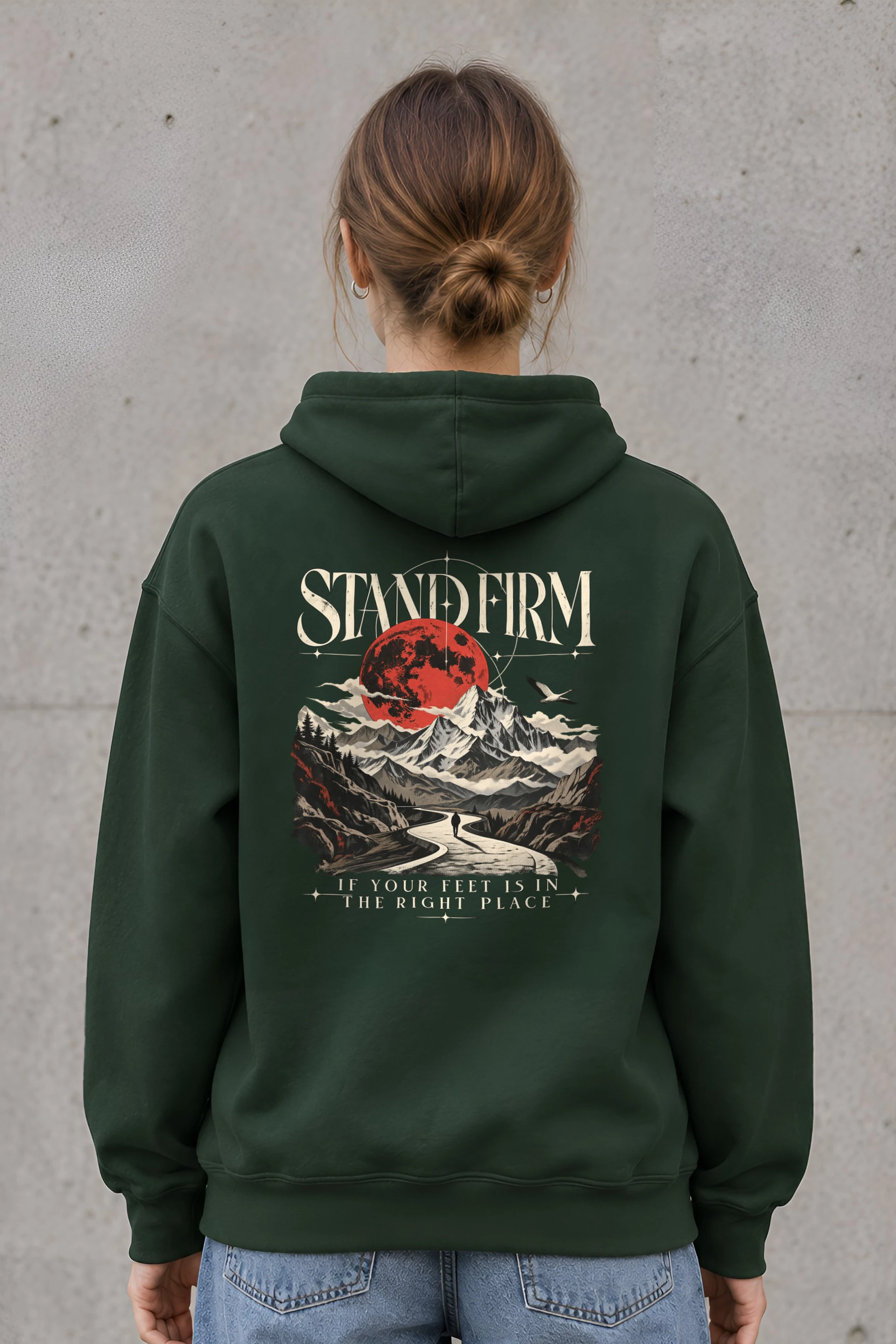 "Stand Firm" Heavy Blend Unisex Pullover Hoodie