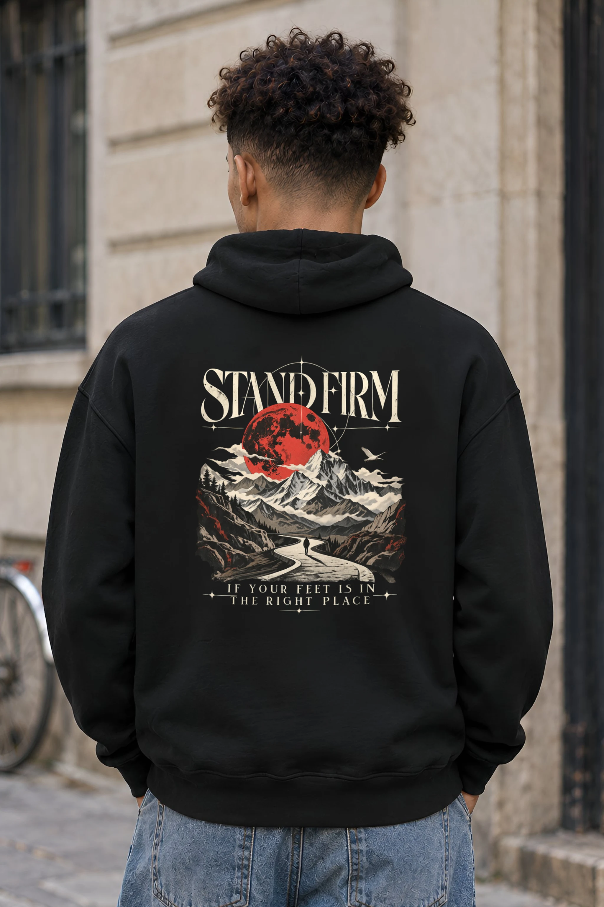 "Stand Firm" Heavy Blend Unisex Pullover Hoodie