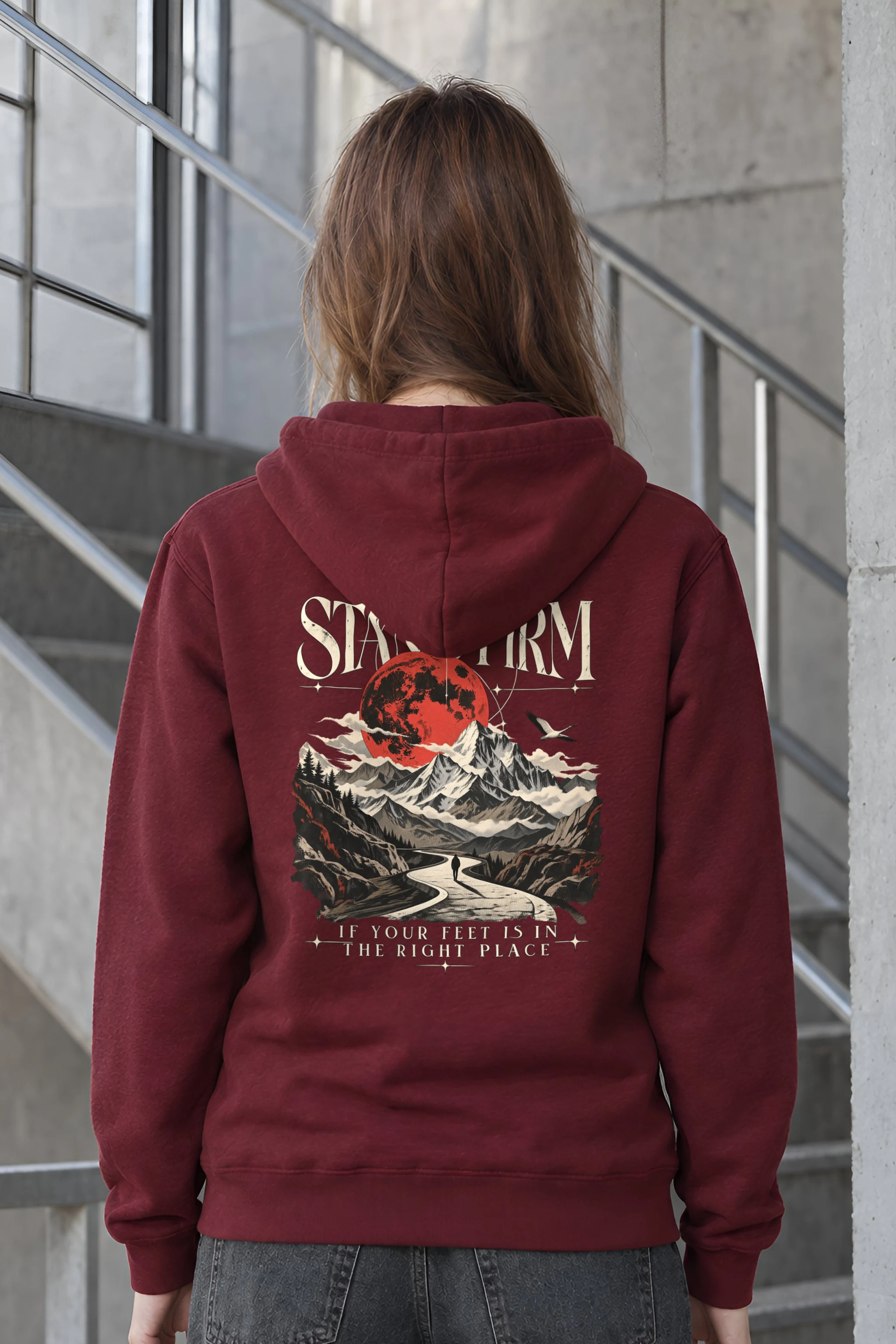 "Stand Firm" Heavy Blend Unisex Pullover Hoodie