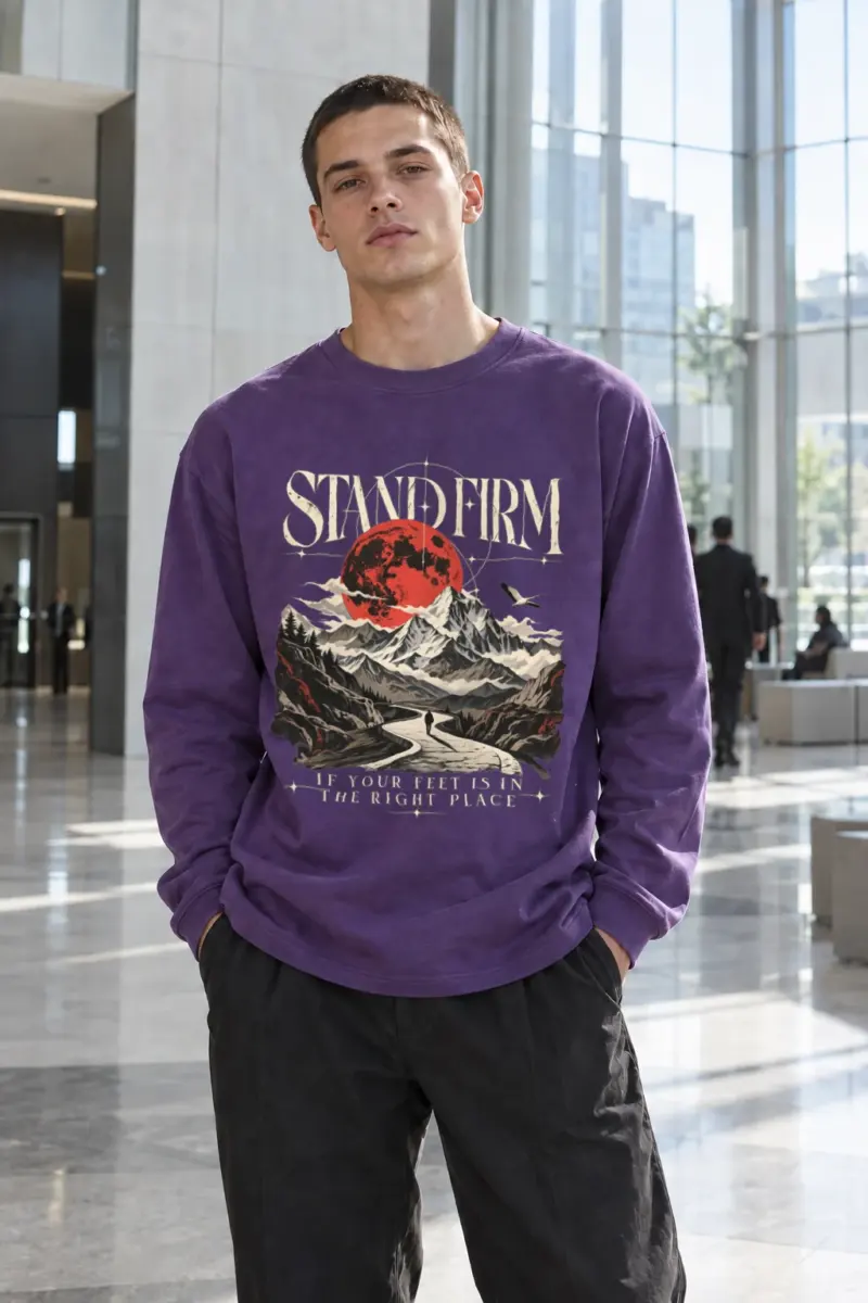 "Stand Firm" Unisex Longsleeve T-shirt | Gildan 2400