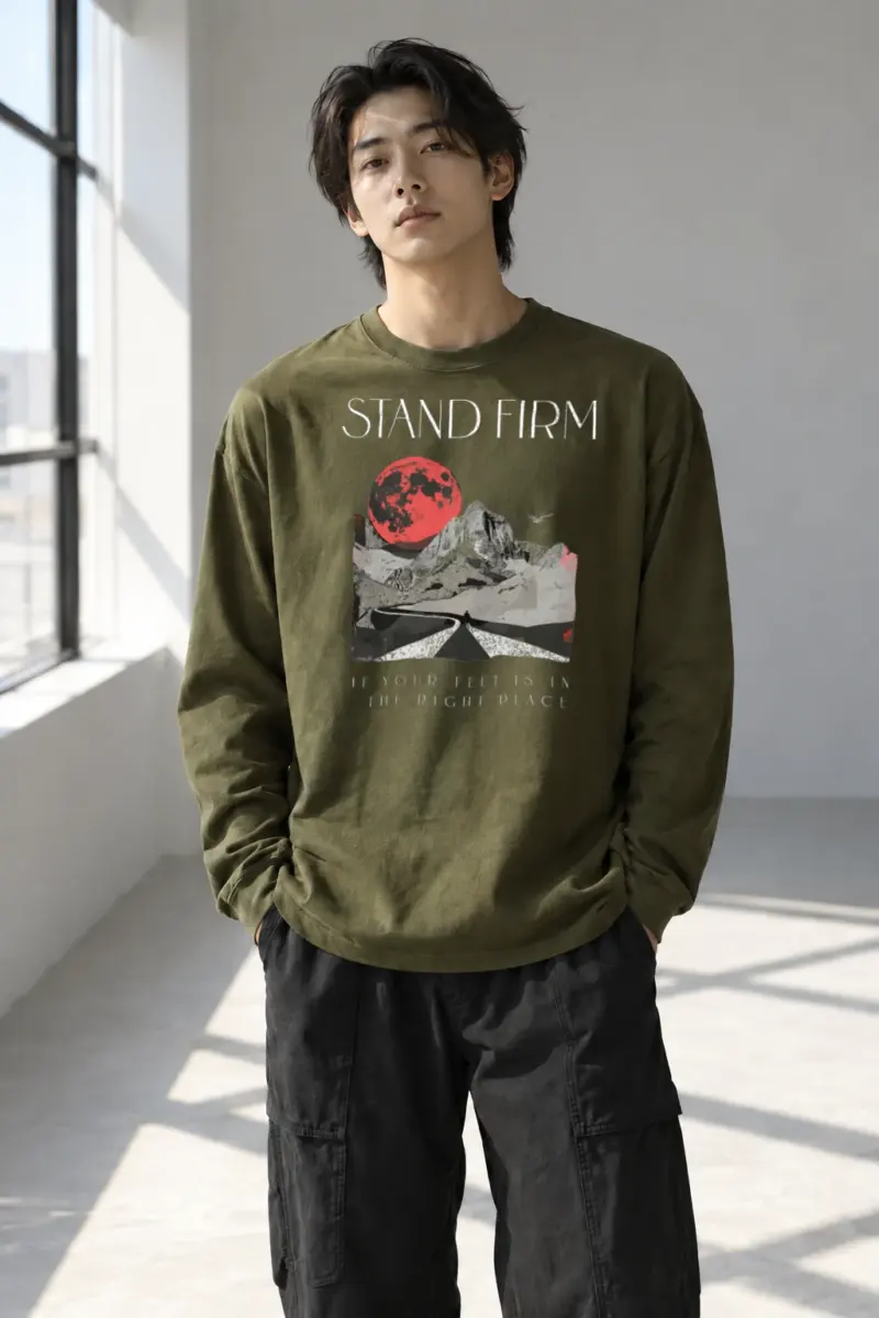 “Stand Firm” Unisex Longsleeve T-shirt | Gildan 2400