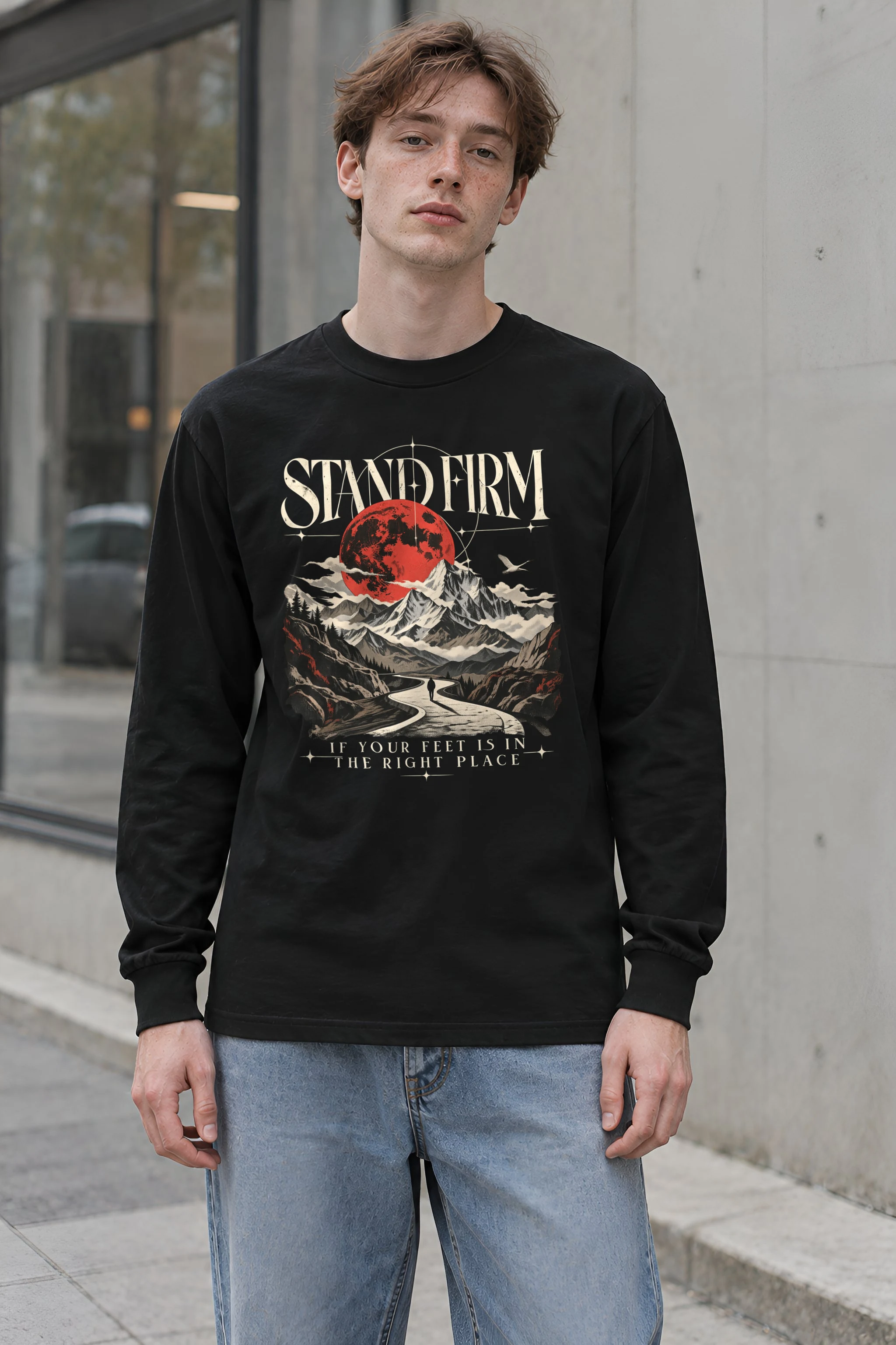 "Stand Firm" Unisex Longsleeve T-shirt
