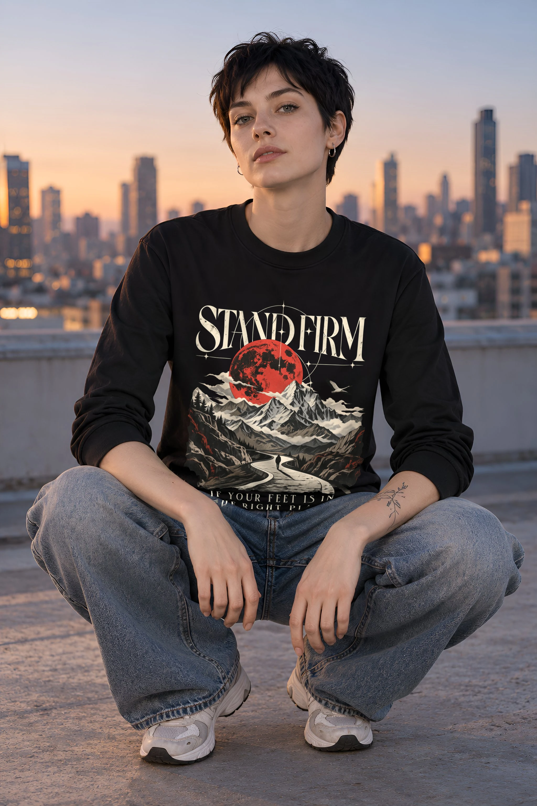 "Stand Firm" Unisex Longsleeve T-shirt