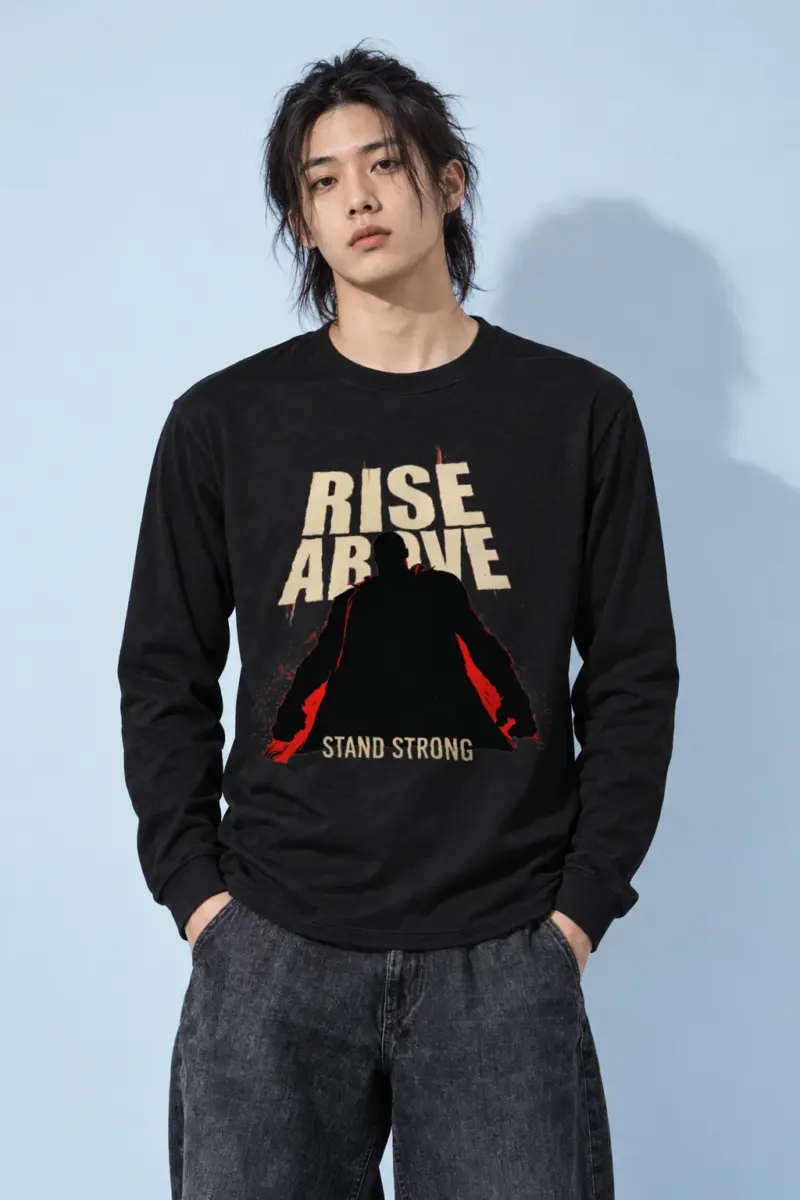 "Stand Strong" Unisex Longsleeve T-shirt | Gildan 2400