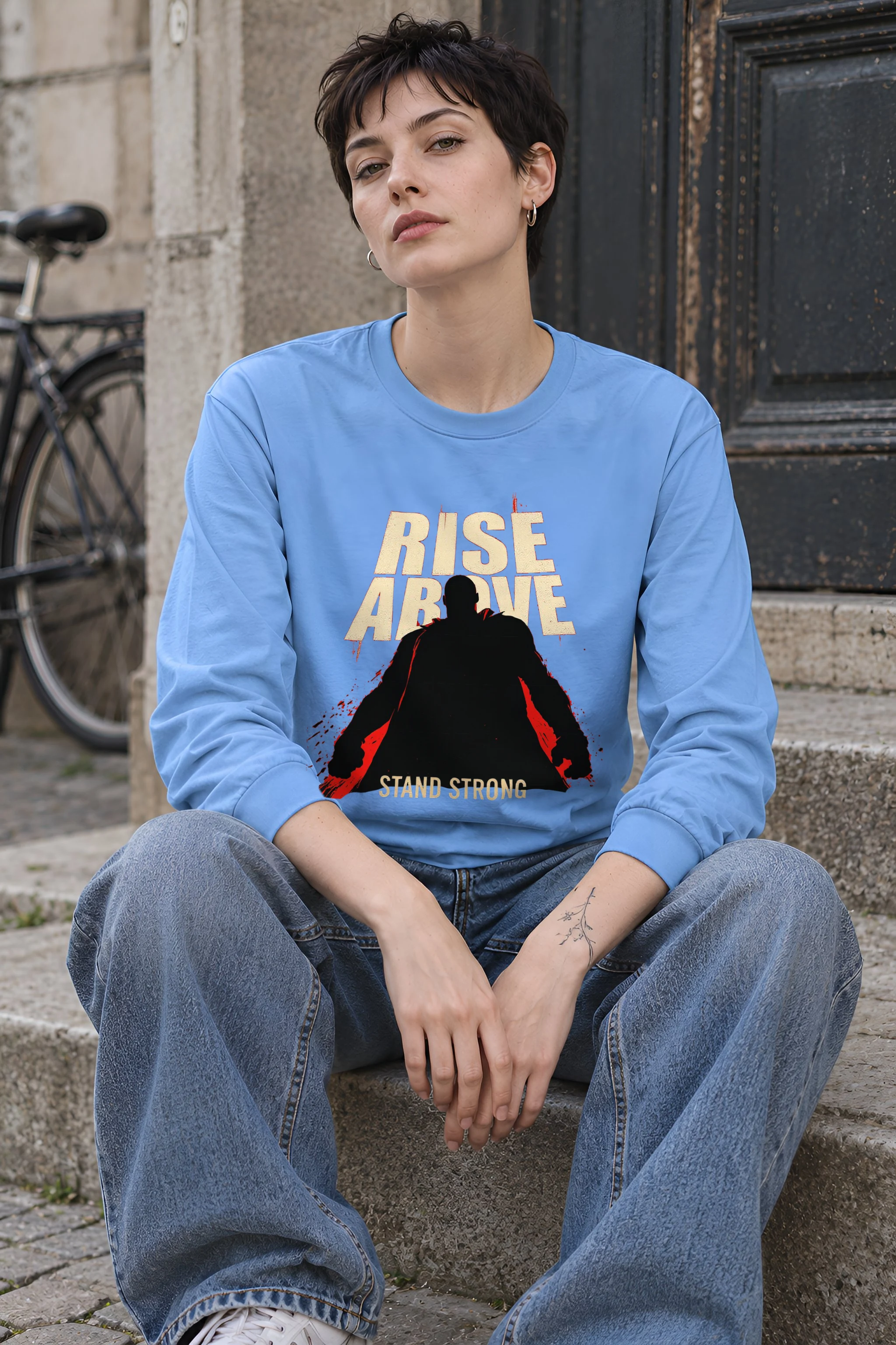 "Stand Strong" Unisex Longsleeve T-shirt