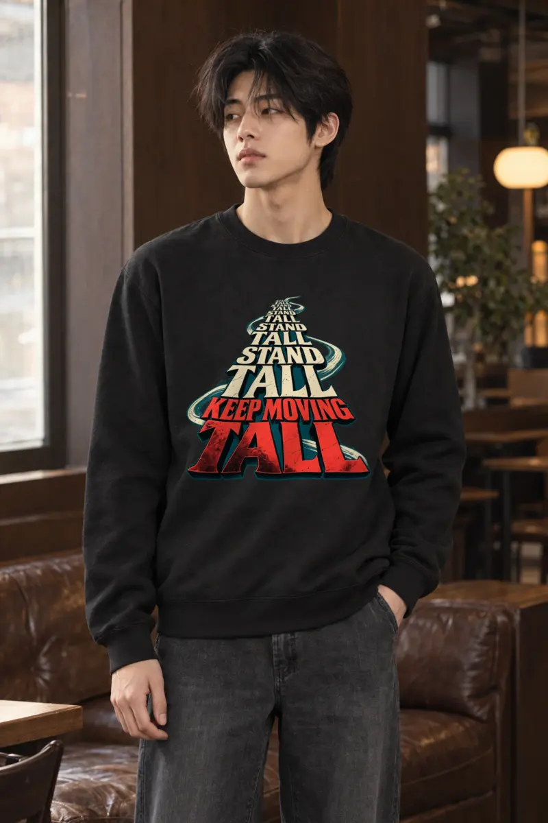 "Stand Tall" Heavy Blend Unisex Crewneck Sweatshirt