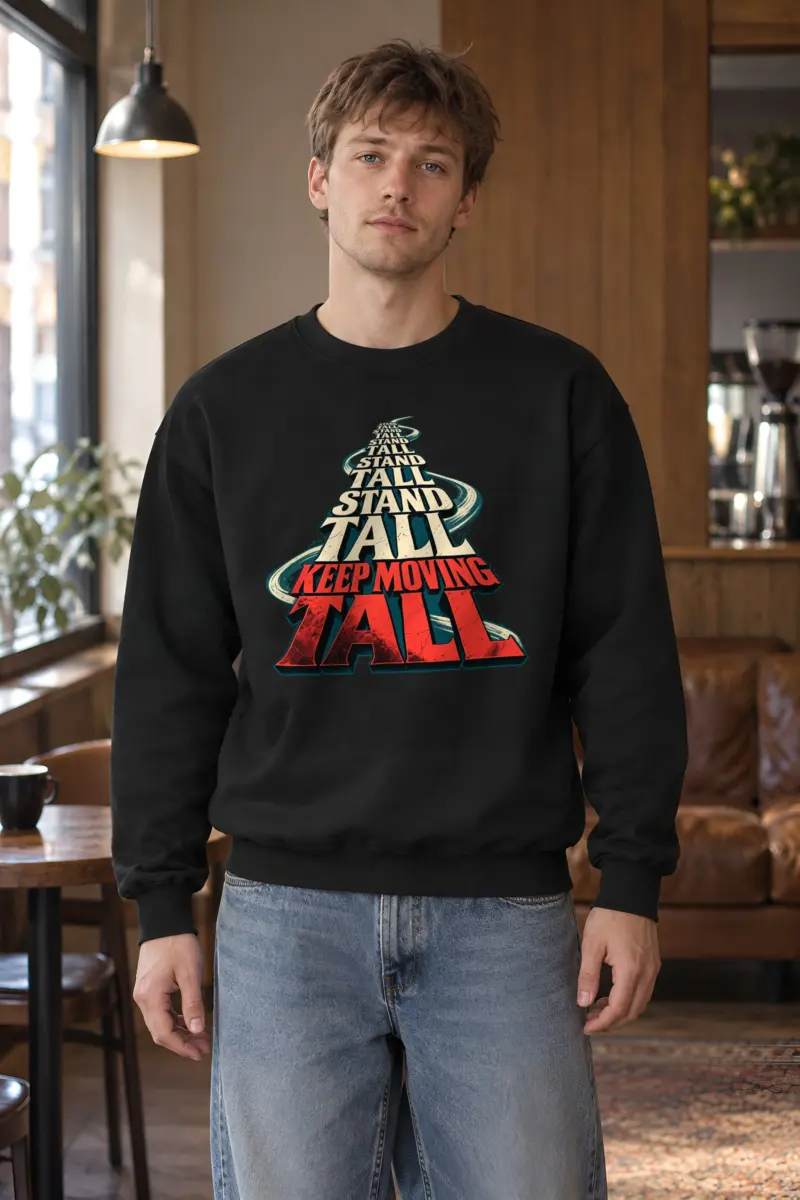 "Stand Tall" Heavy Blend Unisex Crewneck Sweatshirt