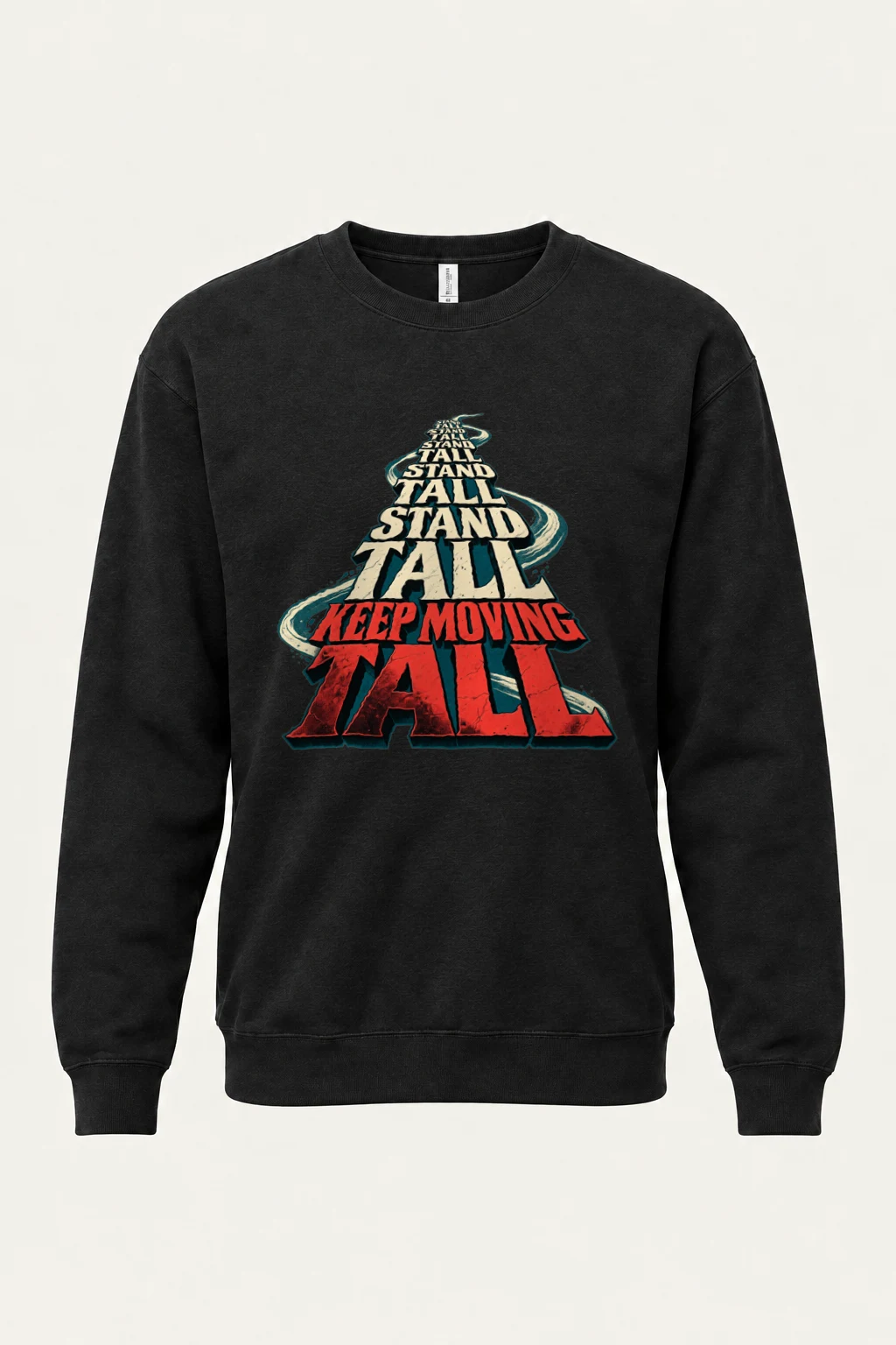 "Stand Tall" Heavy Blend Unisex Crewneck Sweatshirt | Gildan 18000