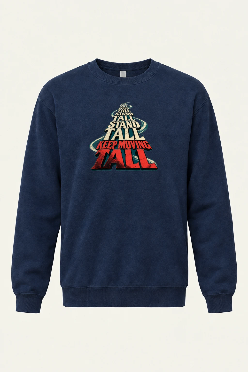 "Stand Tall" Heavy Blend Unisex Crewneck Sweatshirt | Gildan 18000