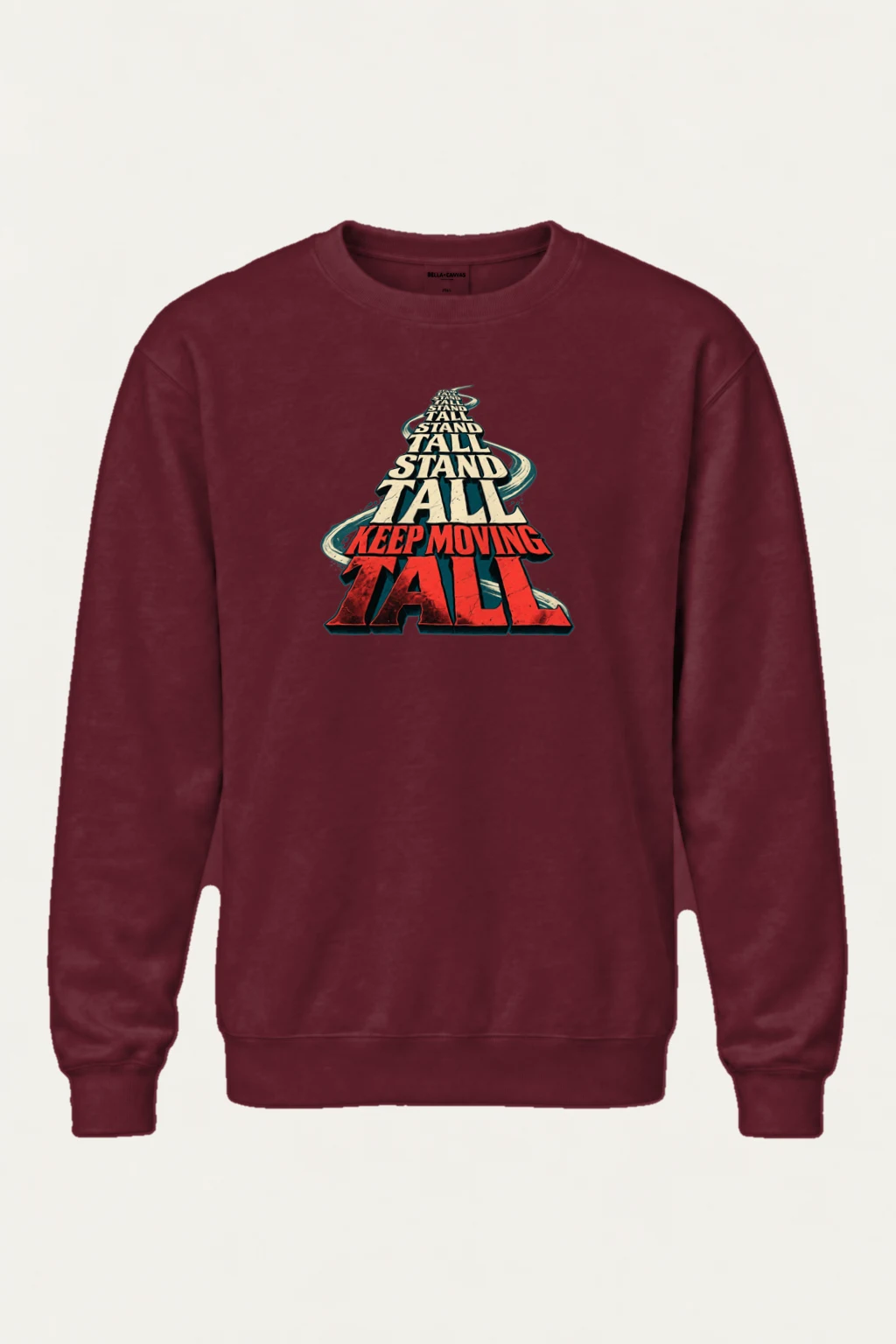 "Stand Tall" Heavy Blend Unisex Crewneck Sweatshirt | Gildan 18000
