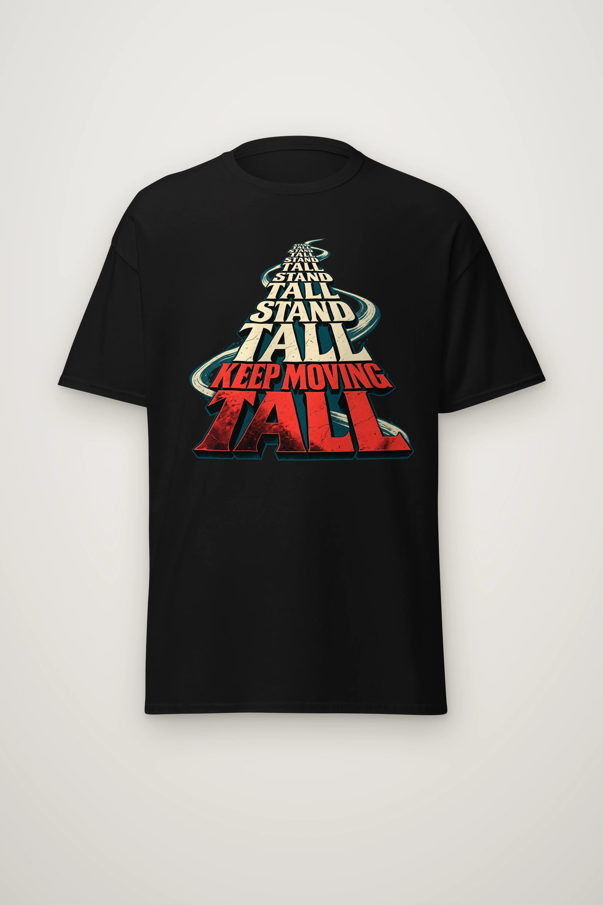 "Stand Tall" Heavyweight Unisex Crewneck T-shirt