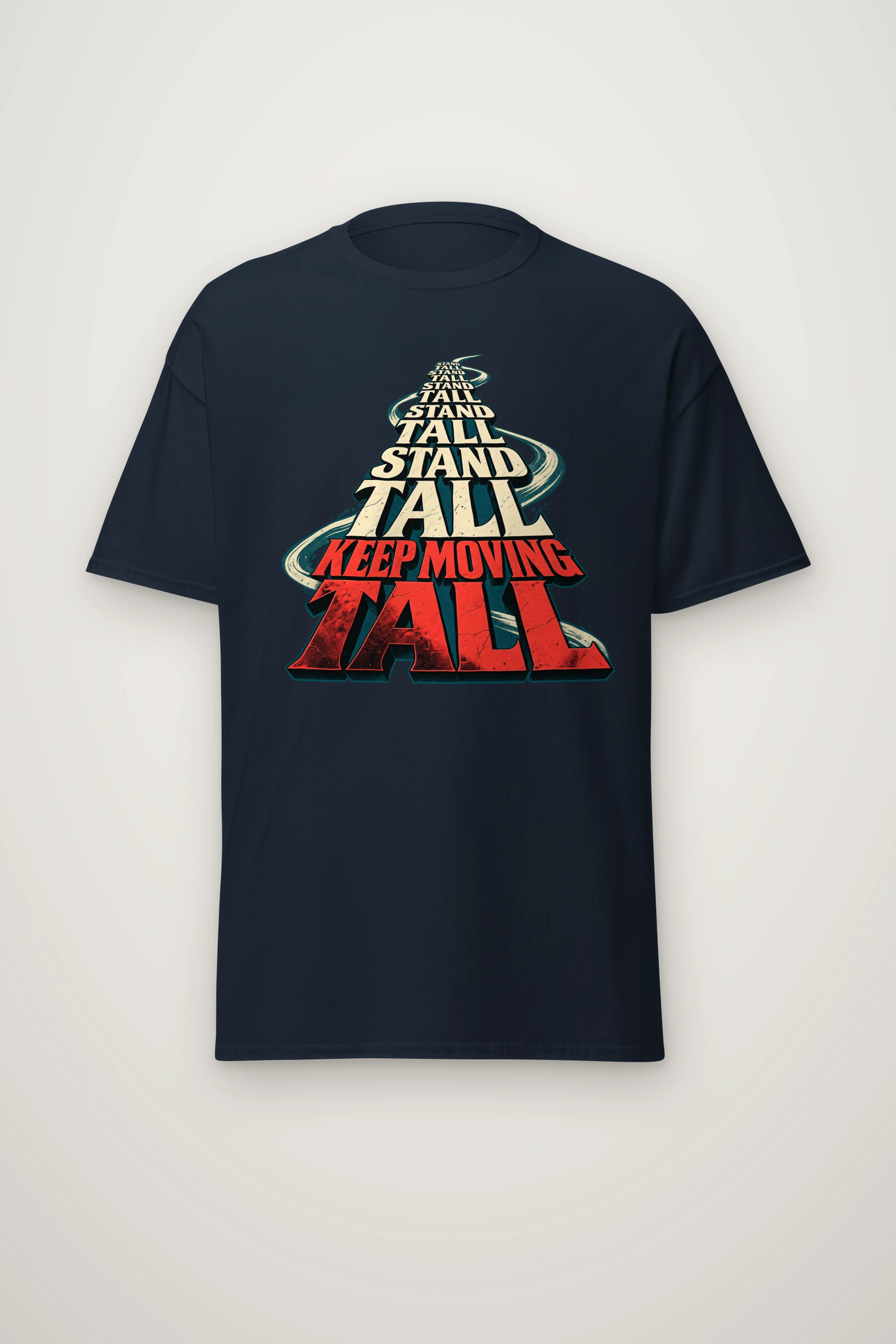 "Stand Tall" Heavyweight Unisex Crewneck T-shirt