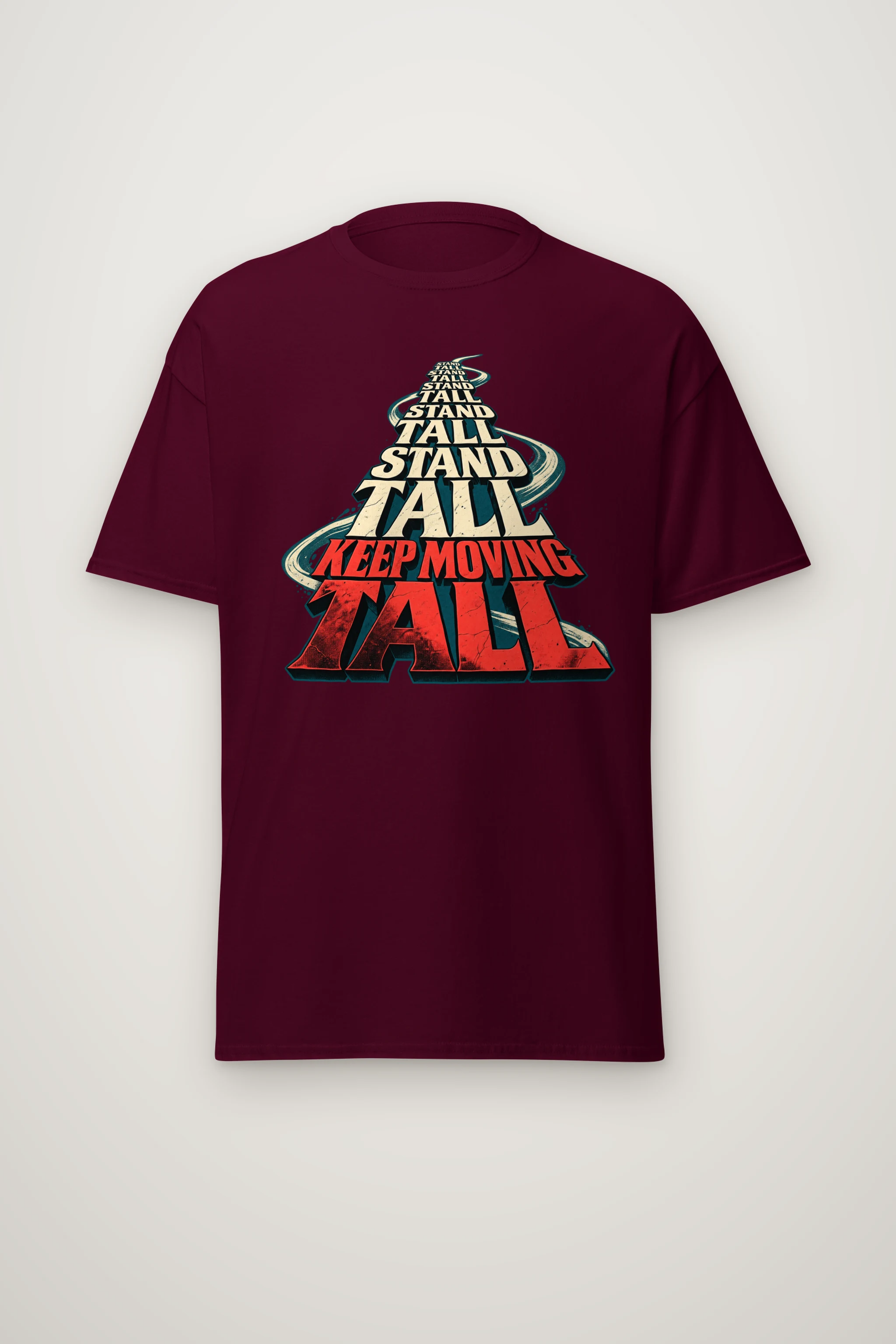 "Stand Tall" Heavyweight Unisex Crewneck T-shirt