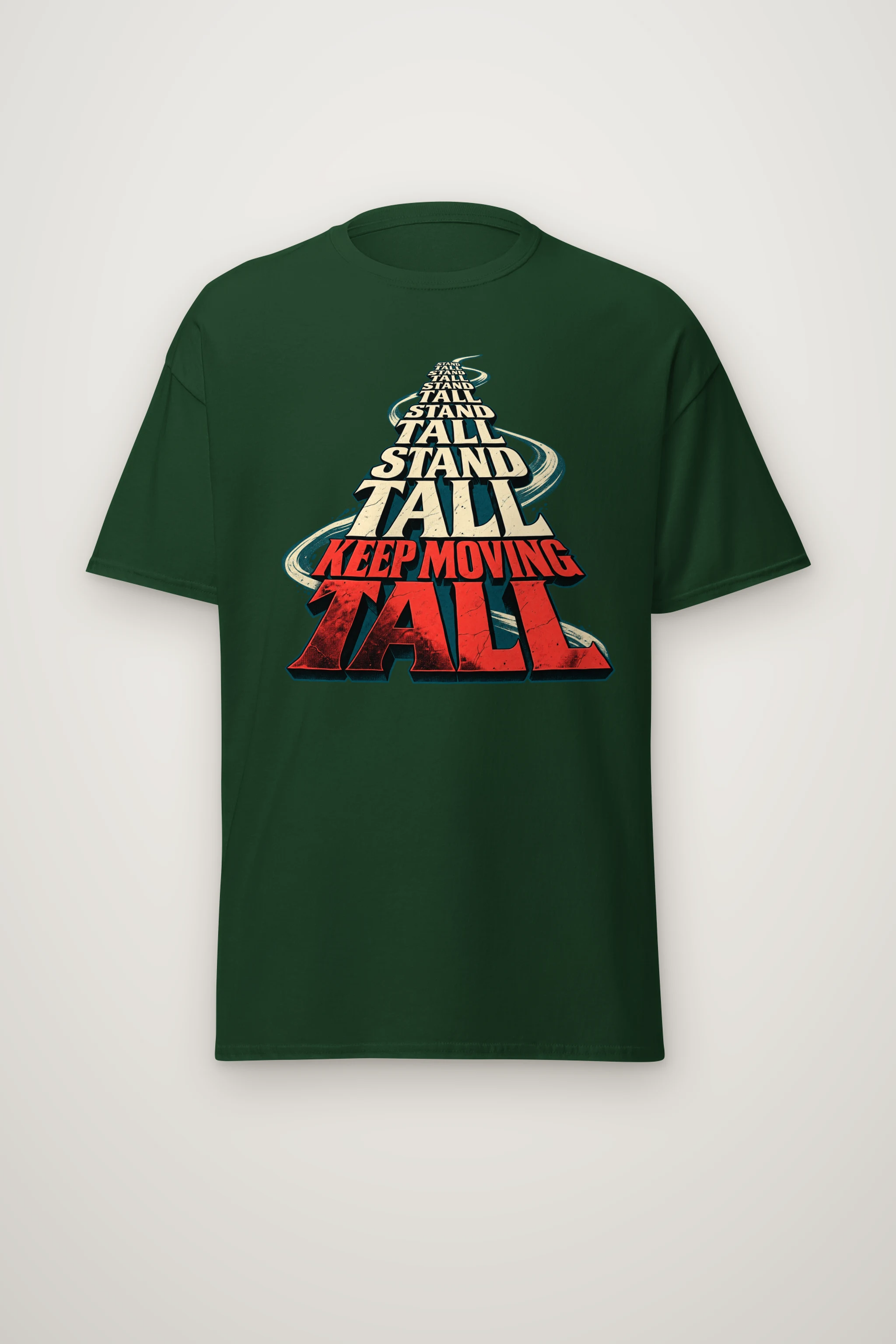 "Stand Tall" Heavyweight Unisex Crewneck T-shirt