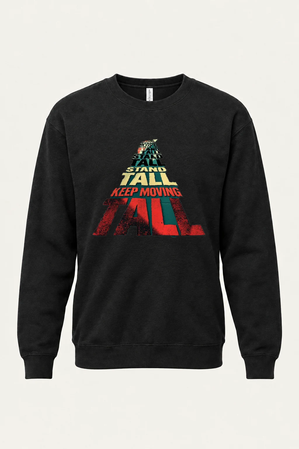 "Stand Tall Pyramid" Heavy Blend Unisex Crewneck Sweatshirt | Gildan 18000