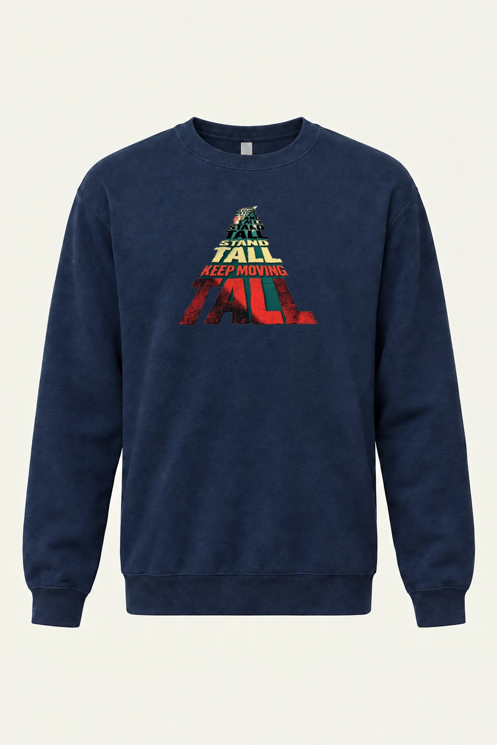 "Stand Tall Pyramid" Heavy Blend Unisex Crewneck Sweatshirt | Gildan 18000