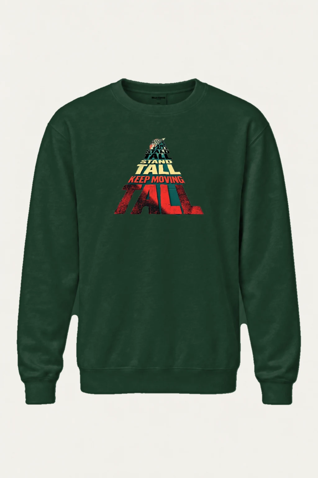 "Stand Tall Pyramid" Heavy Blend Unisex Crewneck Sweatshirt | Gildan 18000