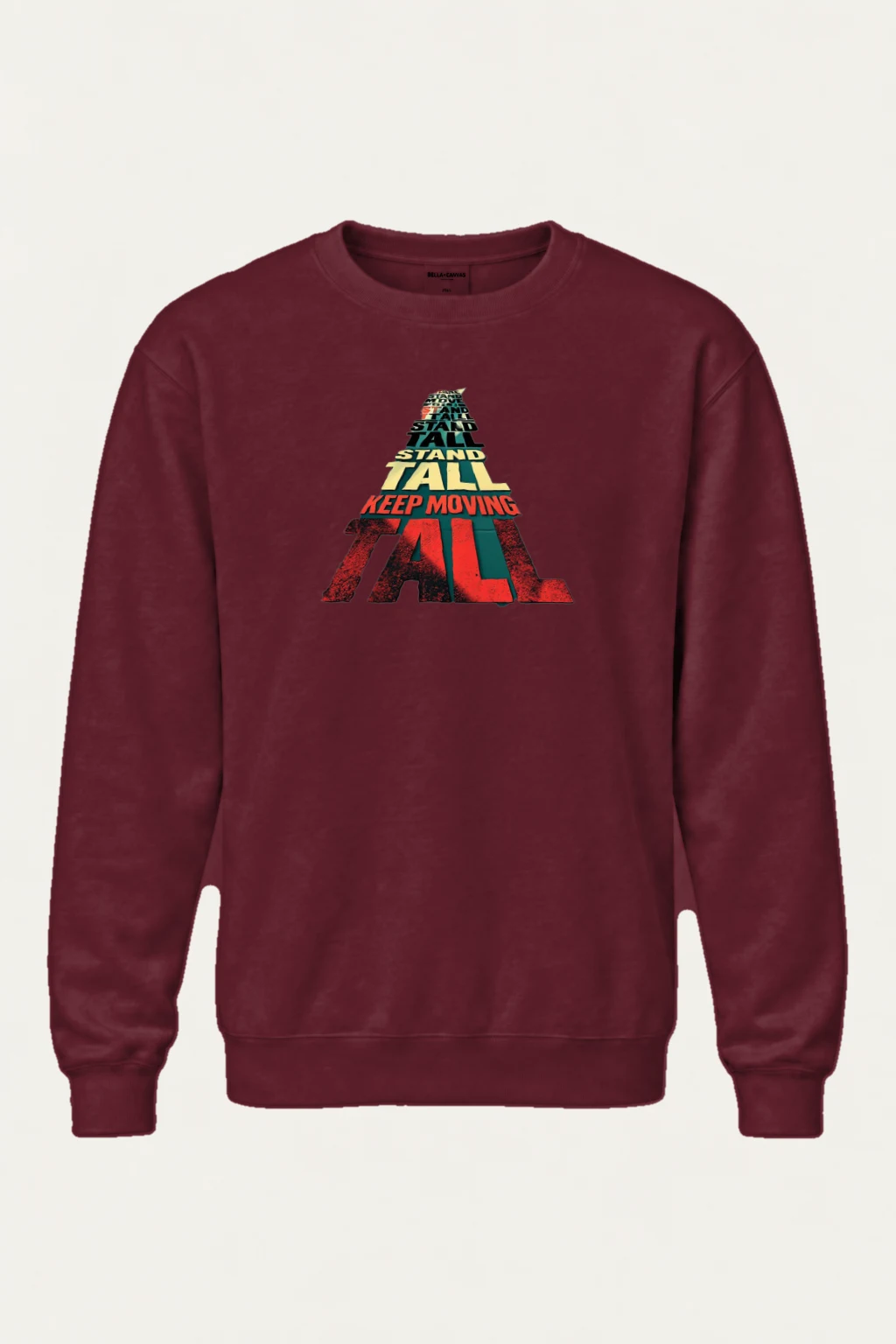 "Stand Tall Pyramid" Heavy Blend Unisex Crewneck Sweatshirt | Gildan 18000