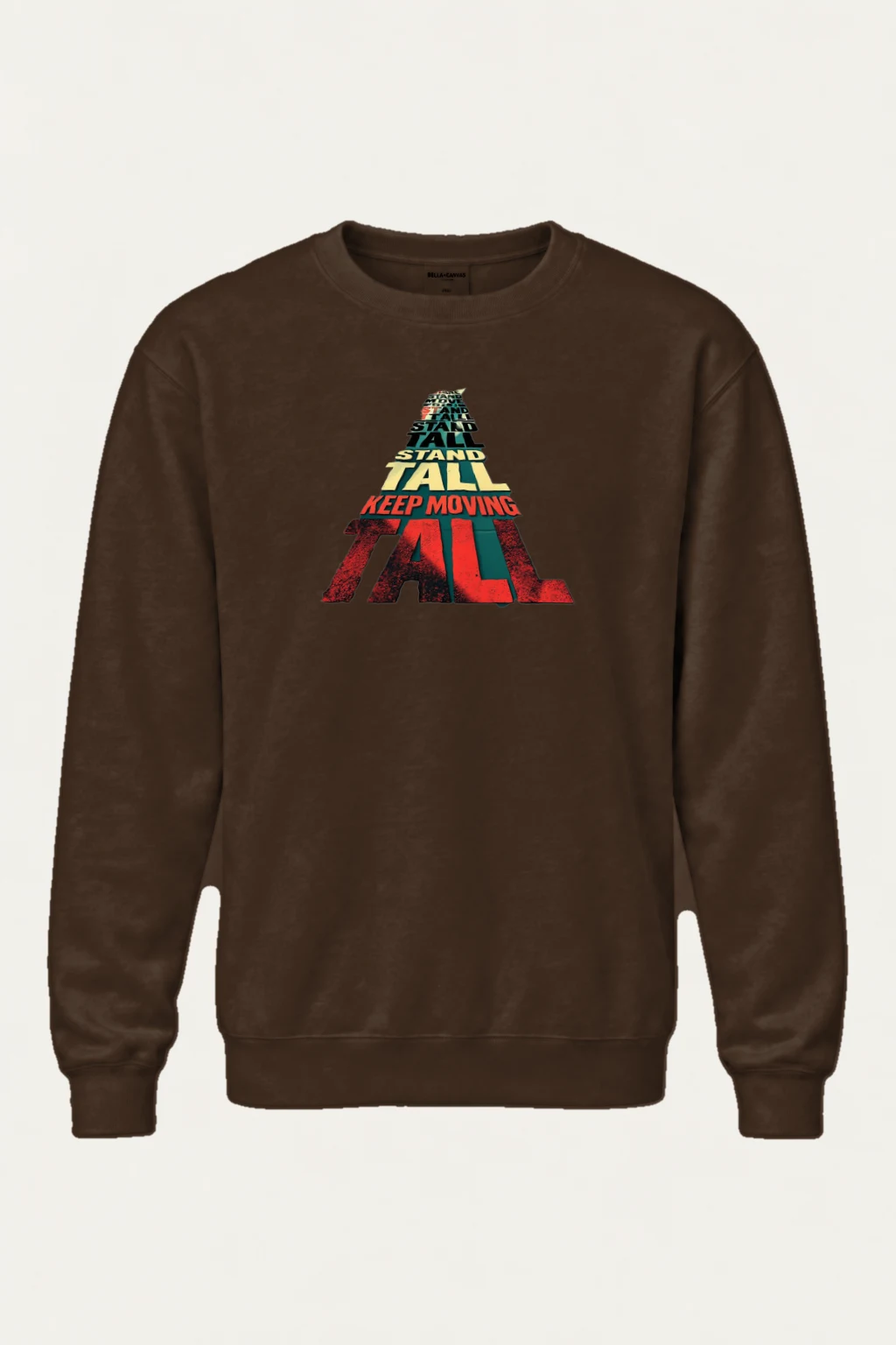 "Stand Tall Pyramid" Heavy Blend Unisex Crewneck Sweatshirt | Gildan 18000