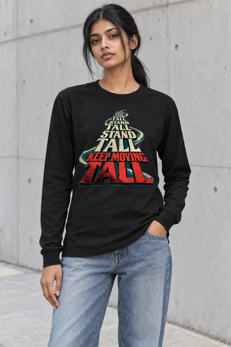 "Stand Tall" Unisex Longsleeve T-shirt | Gildan 2400