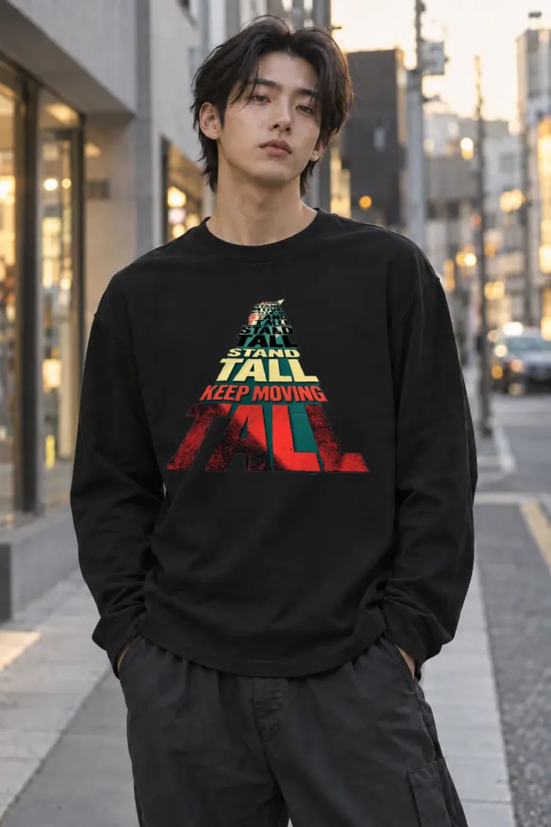"Stand Tall" Unisex Longsleeve T-shirt | Gildan 2400