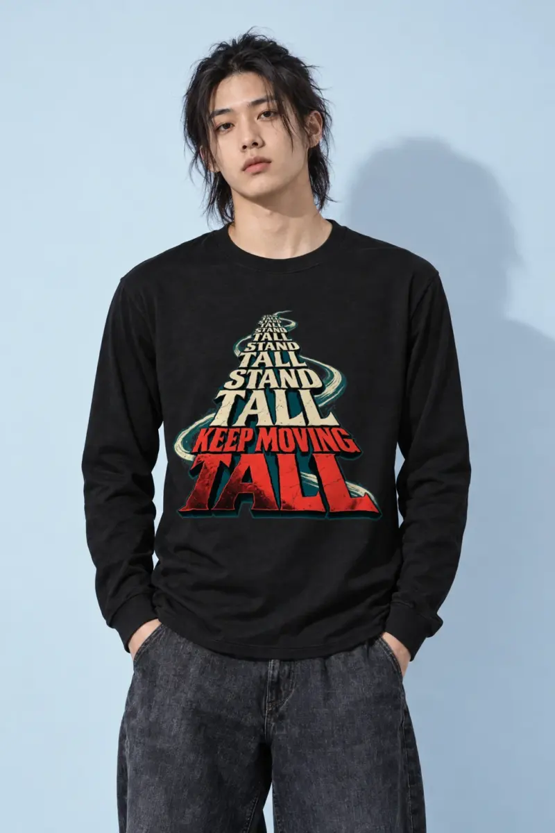 "Stand Tall" Unisex Longsleeve T-shirt | Gildan 2400