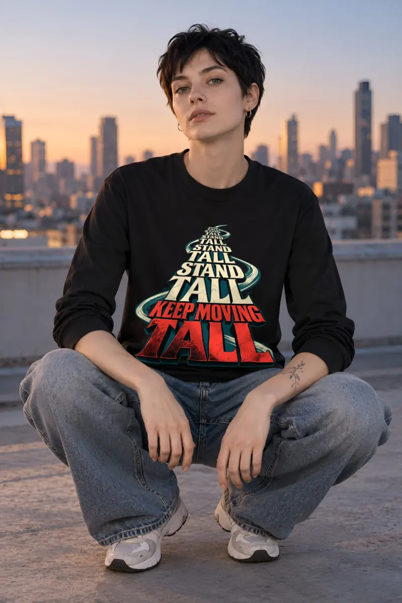 "Stand Tall" Unisex Longsleeve T-shirt