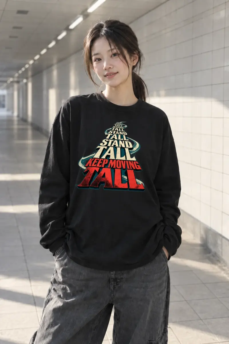 "Stand Tall" Unisex Longsleeve T-shirt | Gildan 2400