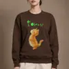 "Stand Up Kitten" Heavy Blend Unisex Crewneck Sweatshirt | Gildan 18000