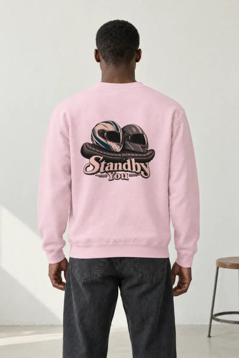 "Standby You" Heavy Blend Unisex Crewneck Sweatshirt | Gildan 18000