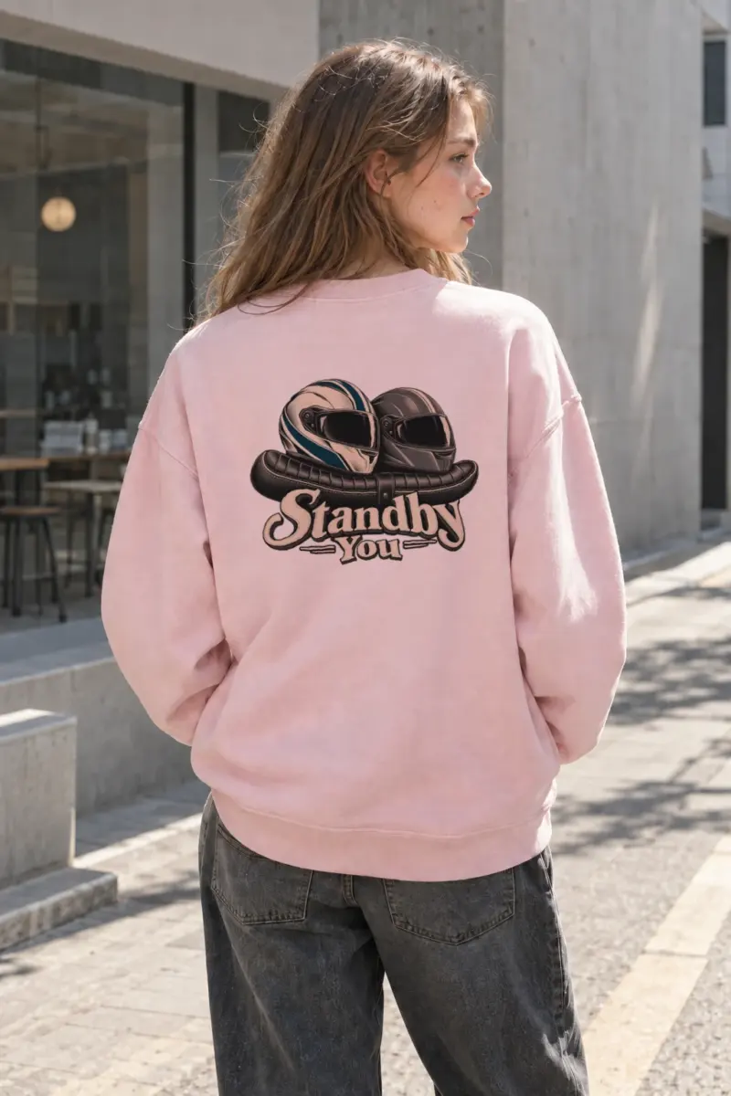 "Standby You" Heavy Blend Unisex Crewneck Sweatshirt | Gildan 18000