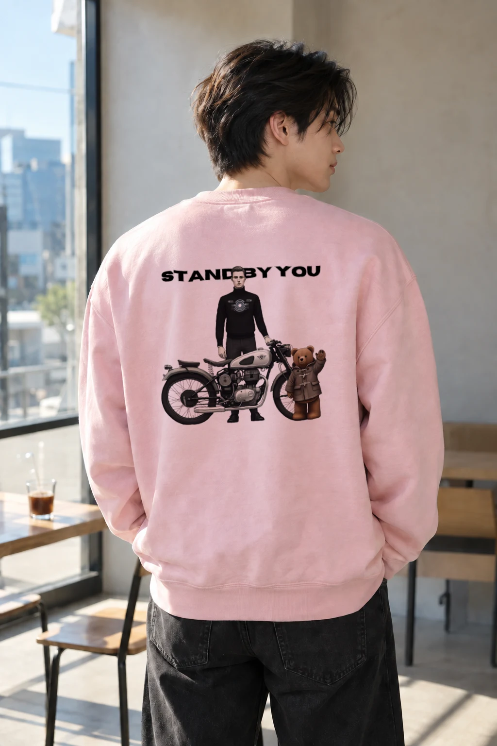 "Standby You" Heavy Blend Unisex Crewneck Sweatshirt | Gildan 18000