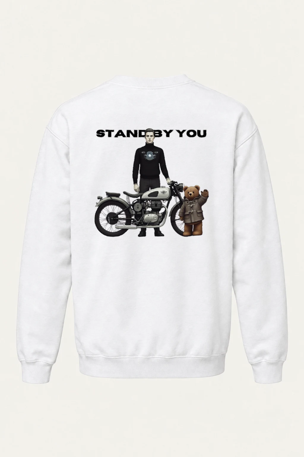 "Standby You" Heavy Blend Unisex Crewneck Sweatshirt | Gildan 18000