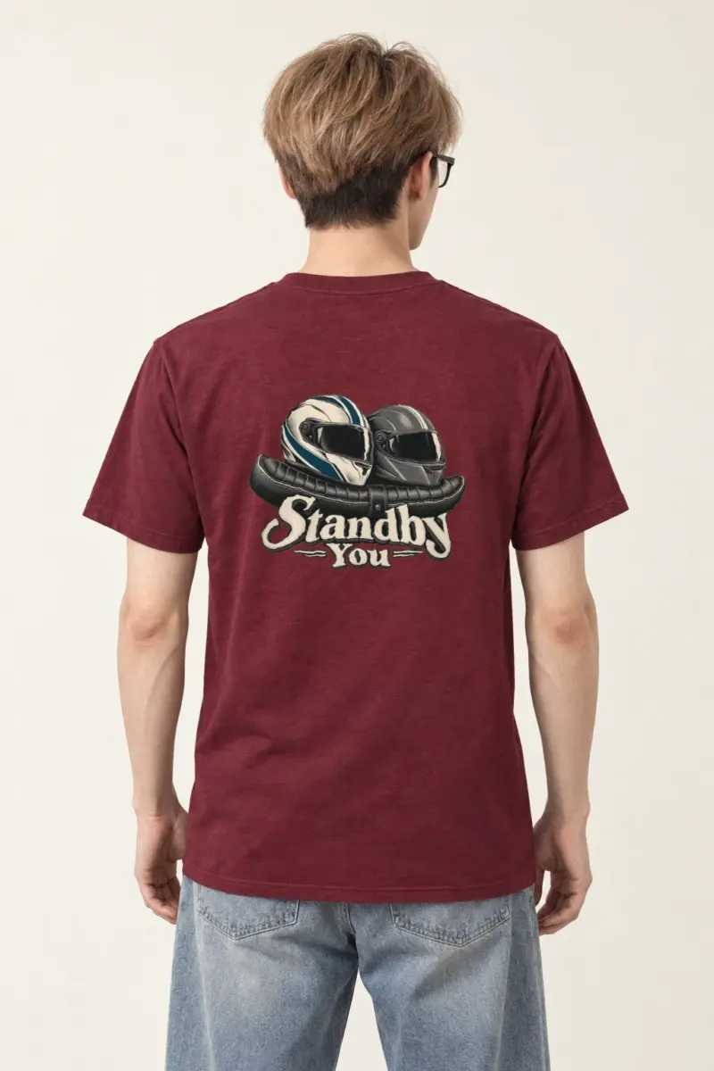 "Standby You" Heavyweight Unisex Crewneck T-shirt