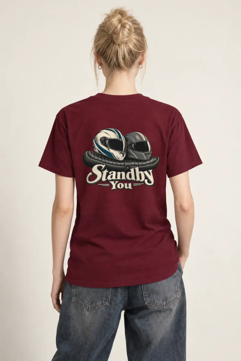 "Standby You" Heavyweight Unisex Crewneck T-shirt