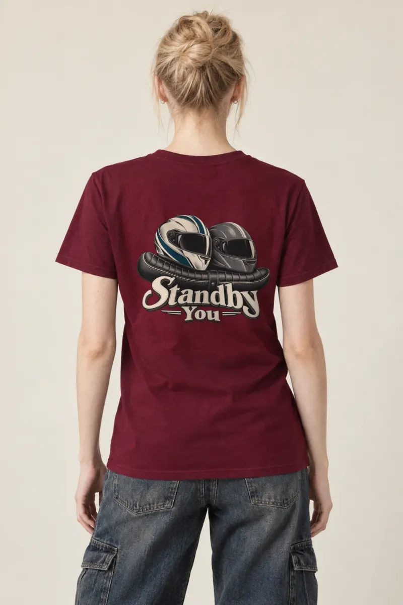 "Standby You" Heavyweight Unisex Crewneck T-shirt