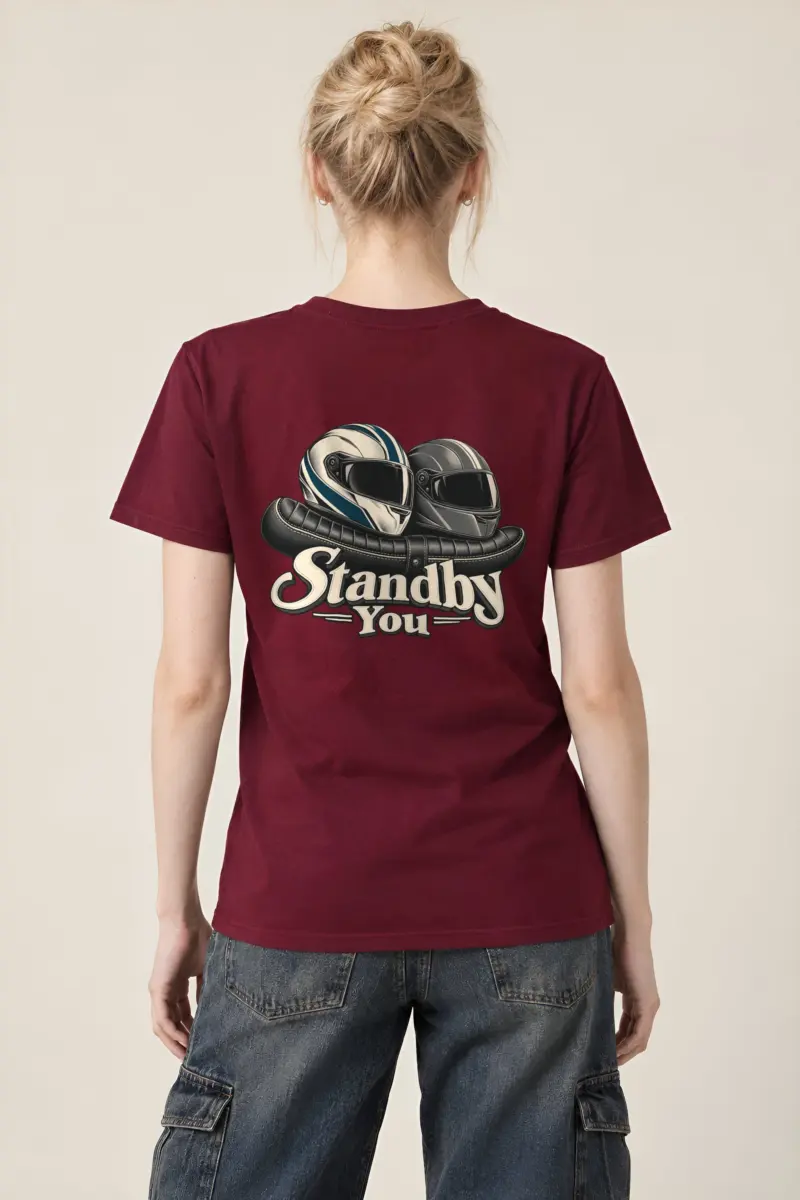 "Standby You" Heavyweight Unisex Crewneck T-shirt