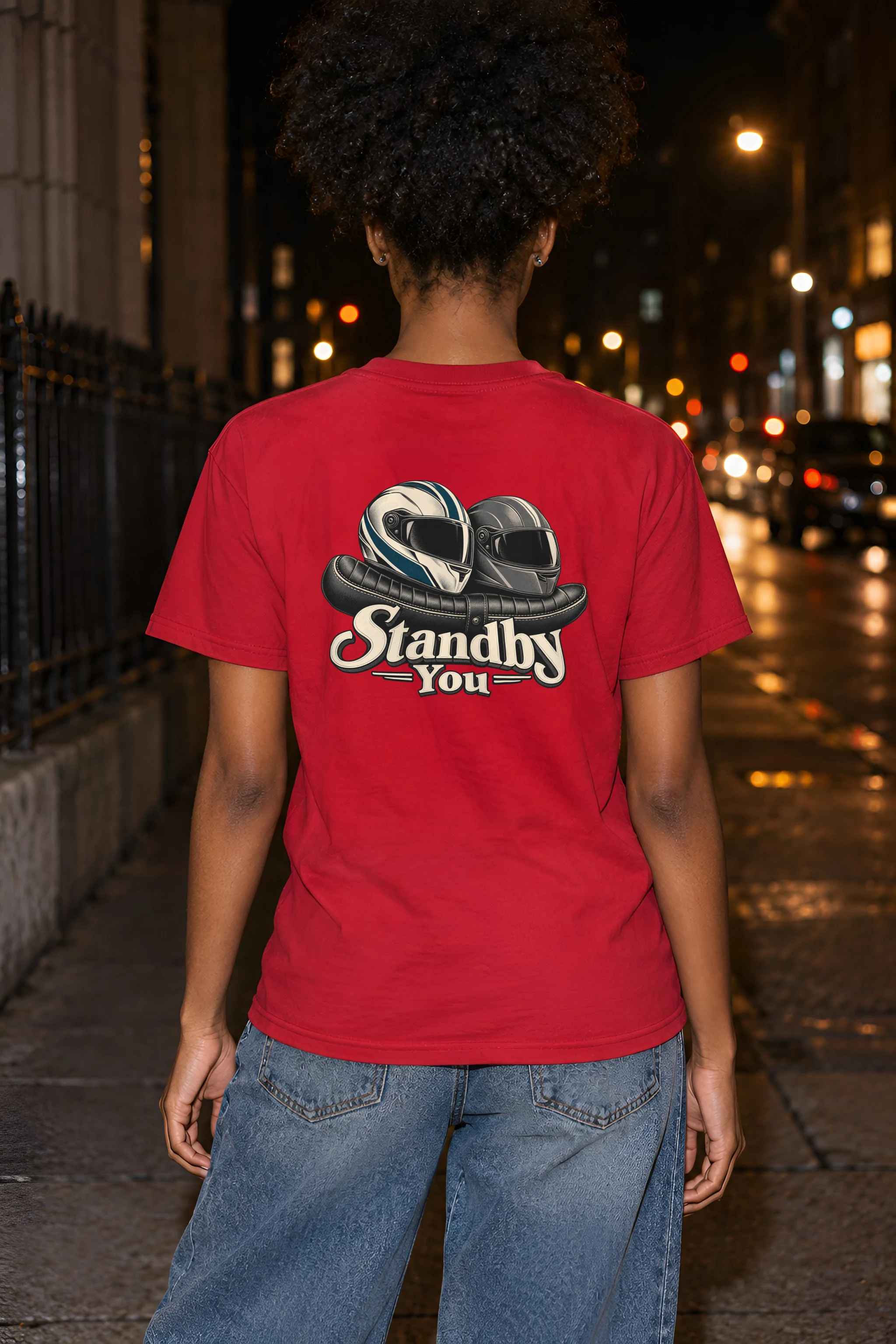 "Standby You" Heavyweight Unisex Crewneck T-shirt